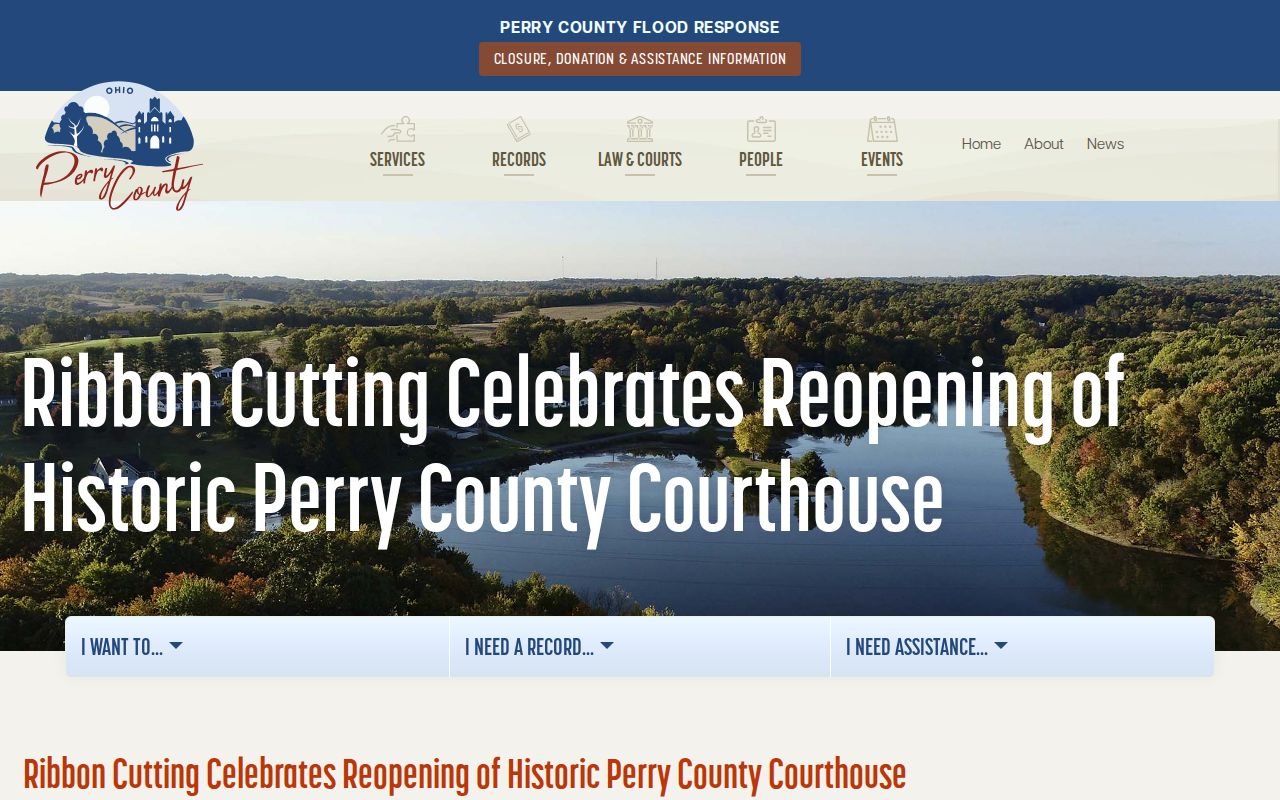 Perry County court docket historic courthouse restoration